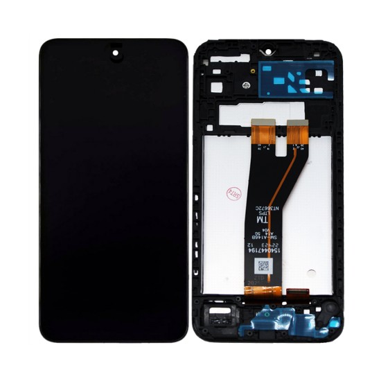 Touch+Display+Frame Samsung Galaxy A14 5G/A146B Service Pack (Grande Connector) Preto